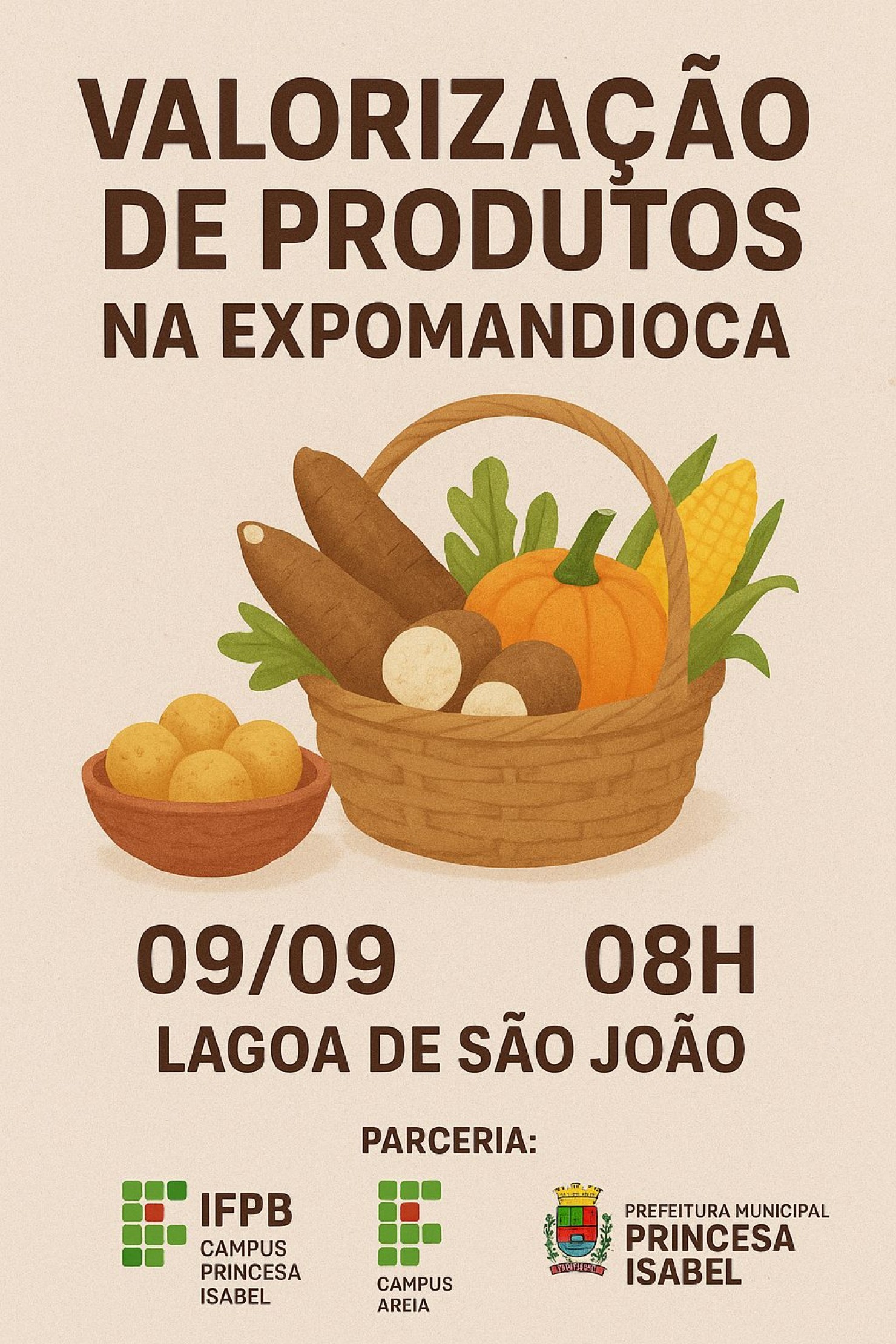 CURSO DE VALORIZAÇÃO DE PRODUTOS NA EXPOMANDIOCA